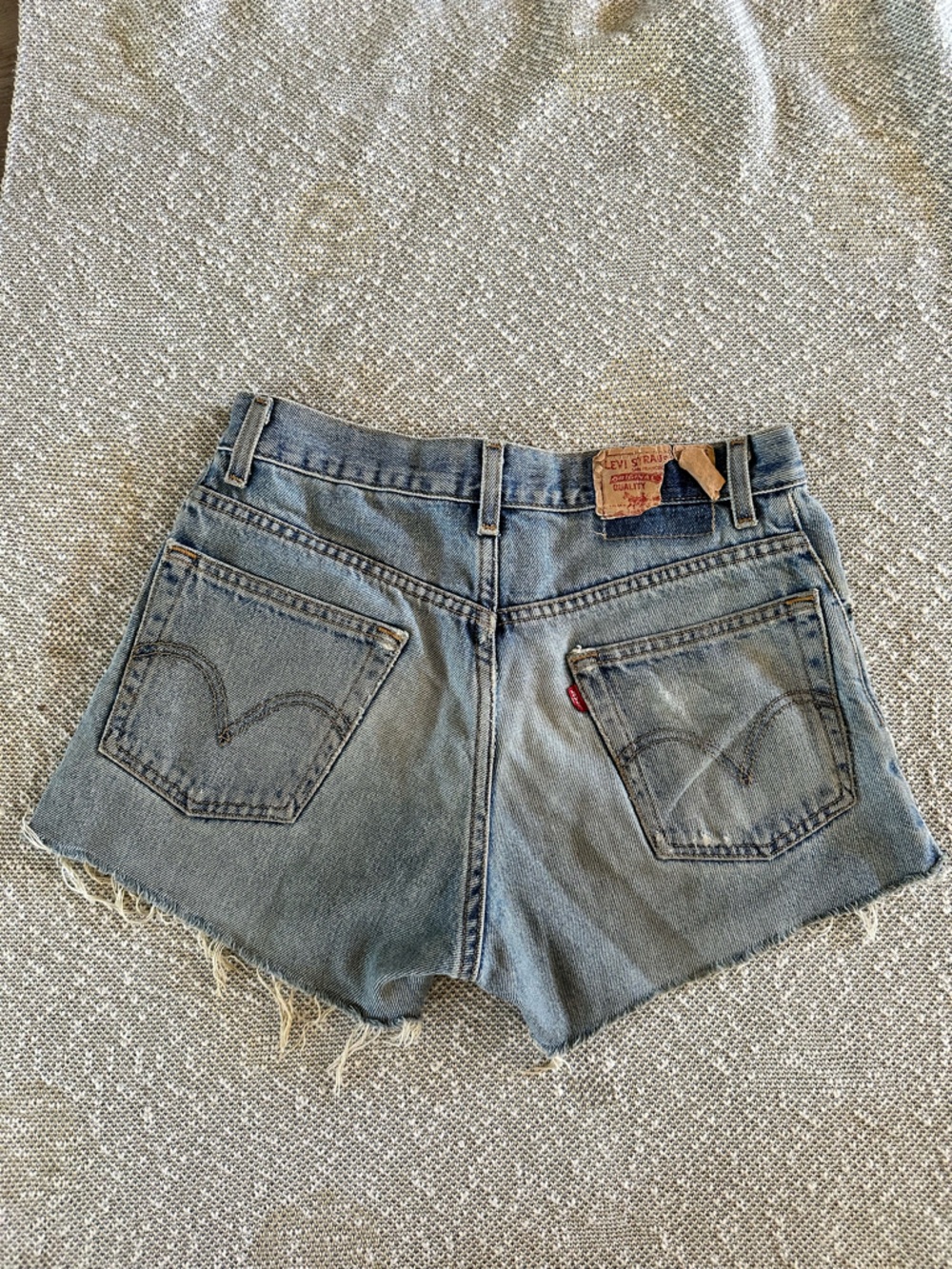 Vintage Levi's Denim Bootcut Jeans in Blue